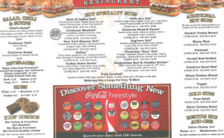 Firehouse Subs Arbor Trails menu