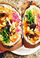 Kazu Sushi Burrito inside