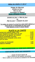 Relais Du Palsou menu