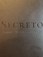 Secreto Lounge At St. Francis food