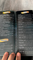 Tropikal Sushi menu