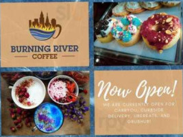 Burning River Coffee food