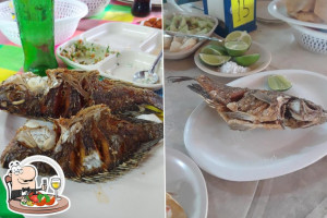 Mariscos Palmira's food