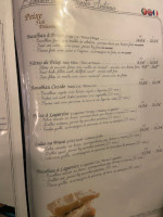 Santo Antonio menu