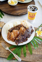 L & L Hawaiian BBQ food