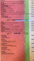 Pizzeria Caprice menu