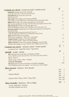 la cascade menu