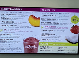 Planet Smoothie food