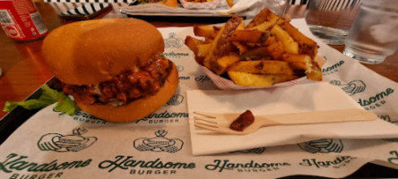 Handsome Burger food