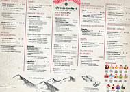 Orania Stüberl menu