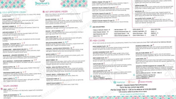 Yasmine's-authentic Lebanese Cuisine menu