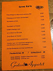 Zum Kamin menu