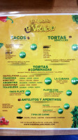 Tortas La Vecindad menu