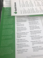 Sushi Katsu menu