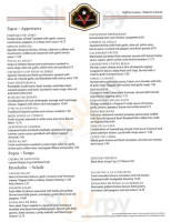 Vicente's Cuban Cuisine, LLC menu