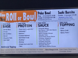 Sweet Poke menu