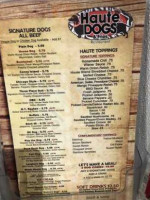 Haute Dog Fries food