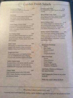 Putters Patio & Grill menu