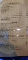 Thai Asian Fusion Cafe menu