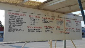 Dutch Drive Inn menu