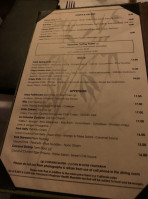 Le Colonial Restaurant menu