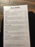 Vegan Kitchen menu