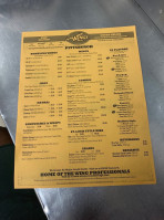 Wings Over menu