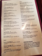 Amore Restaurant And Bar menu