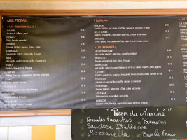 Pizza Caffé Village menu