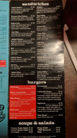 The Sandwich Shop Diner menu