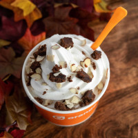 Orange Leaf Frozen Yogurt food