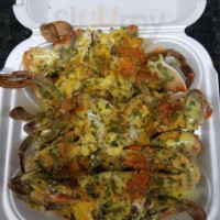 Leo's Crab Shack food