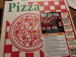 Wise Guys Pizza menu