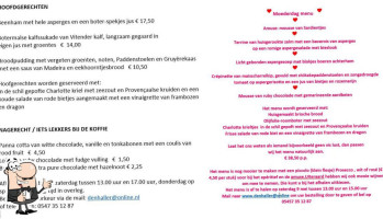 Den Haller menu