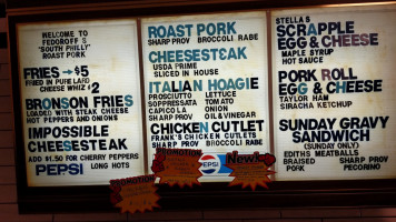 Federoff's Roast Pork menu