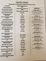 Applewoods Restaurant menu