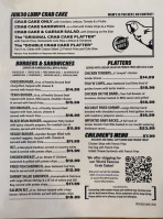 Koco's Pub menu