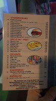 Shoarma Turan menu