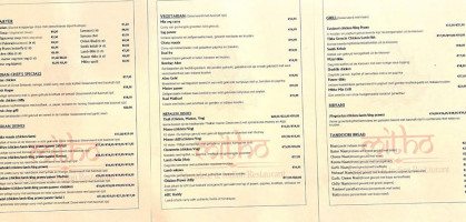 Mitho menu