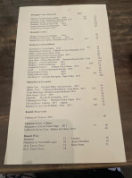 Mathilde Bistro menu