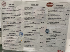 Sides Of Seoul (sos) Korean Take-out menu