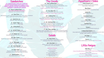 Paseo Sodo menu