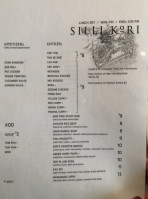 Silli Kori menu