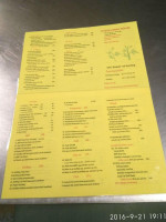 Sushi China House menu