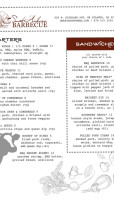 Sweet Auburn Barbecue menu