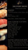 Sushi Damo food