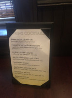 Anthony’s Ballroom menu