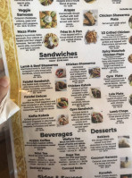 Wally's Falafel And Hummus menu