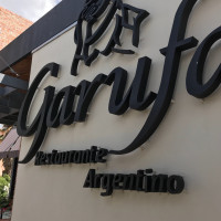 Garufa Lopez Portillo outside