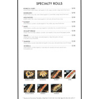 Itto Sushi menu